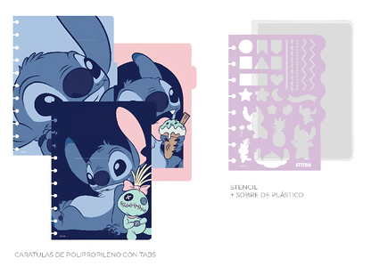 Cuaderno de Discos A5 Stitch
