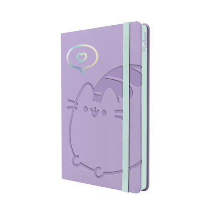 Cuaderno Empastado A5 Pusheen Rayado
