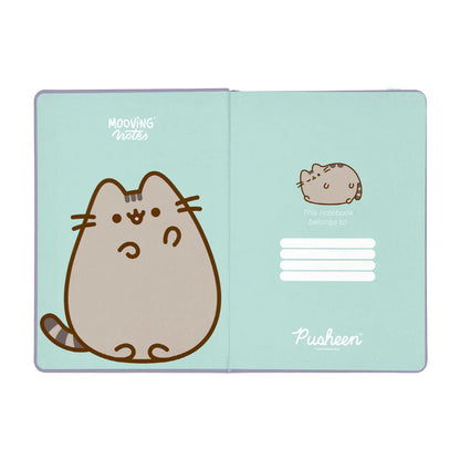 Cuaderno Empastado A5 Pusheen Rayado