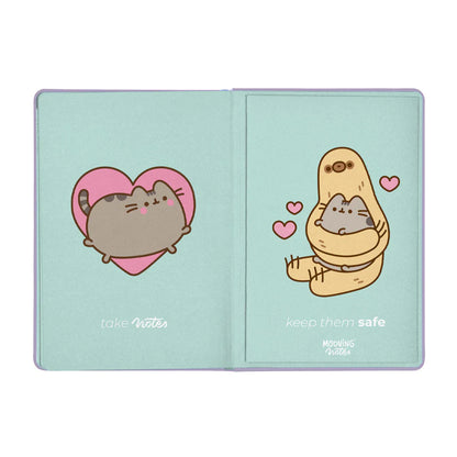 Cuaderno Empastado A5 Pusheen Rayado