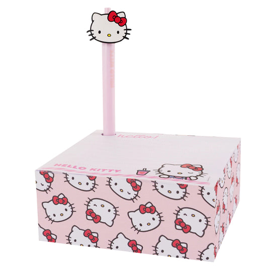 Block de Notas y Boligrafo Hello Kitty