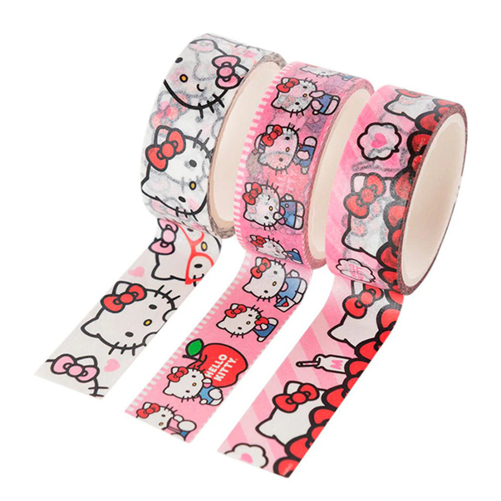 Cinta Adhesiva - Blister 3U Hello Kitty