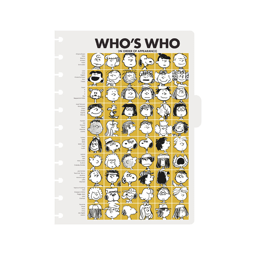 Cuaderno de Discos Carta Snoopy