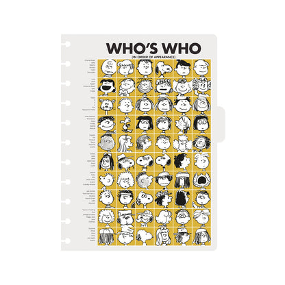 Cuaderno de Discos Carta Snoopy