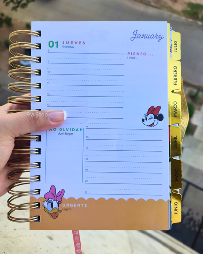 Agenda Mickey Mouse 2026 - Mooving