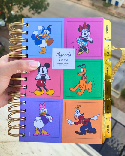Agenda Mickey Mouse 2026 - Mooving