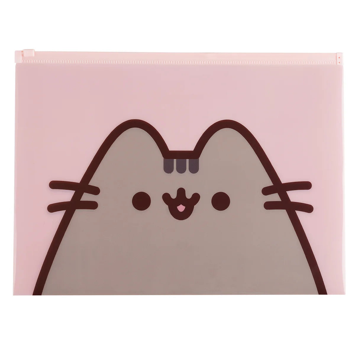 Sobre Plástico A4 Zip Loc Pusheen