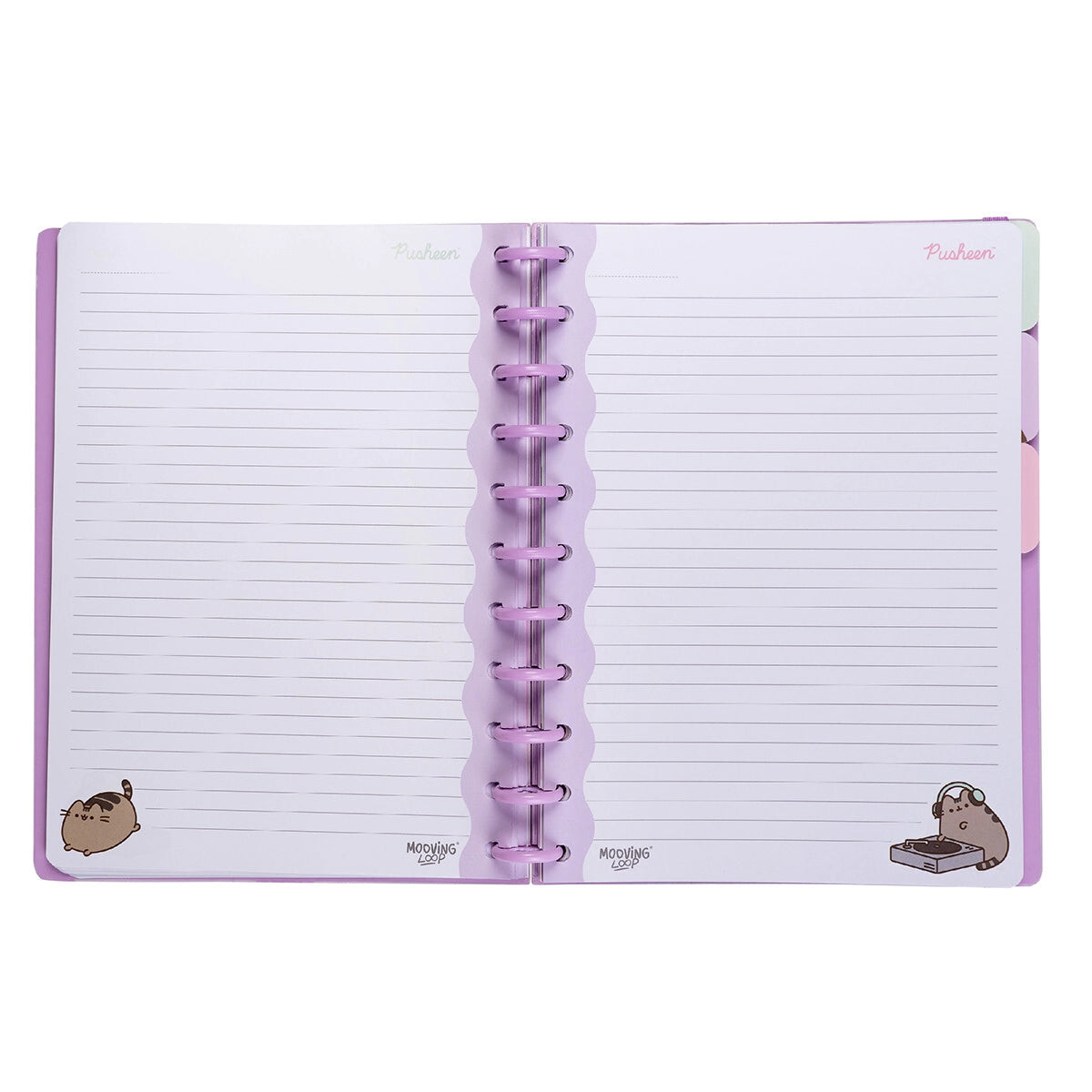 Cuaderno de Discos Carta Pusheen