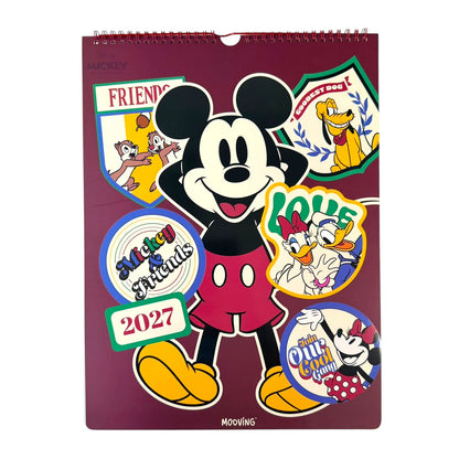 Calendario Mickey Mouse 2027 - Mooving
