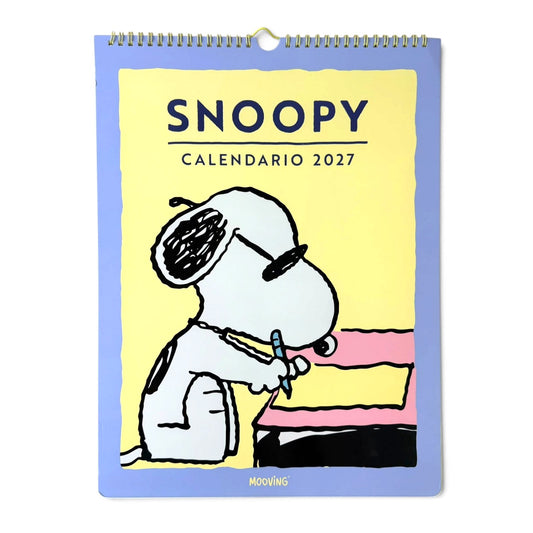 Calendario Snoopy 2027 - Mooving