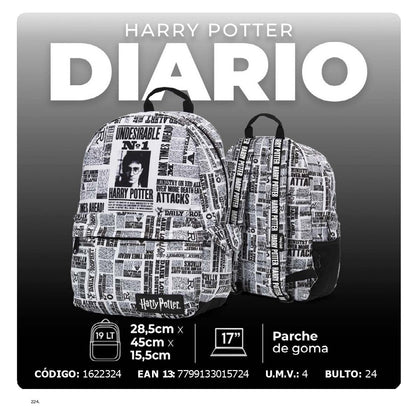 Mochila Harry Potter Diario Oficio
