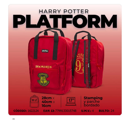 Mochila Harry Potter Platform Oficio