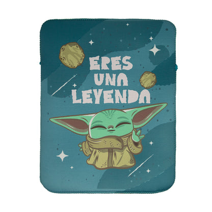 Funda Portalaptop Reversible Baby Yoda