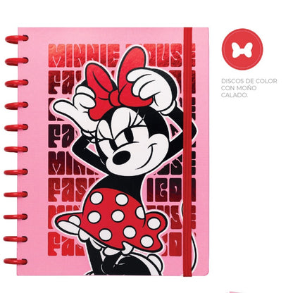 Cuaderno de Discos Carta Minnie Mouse