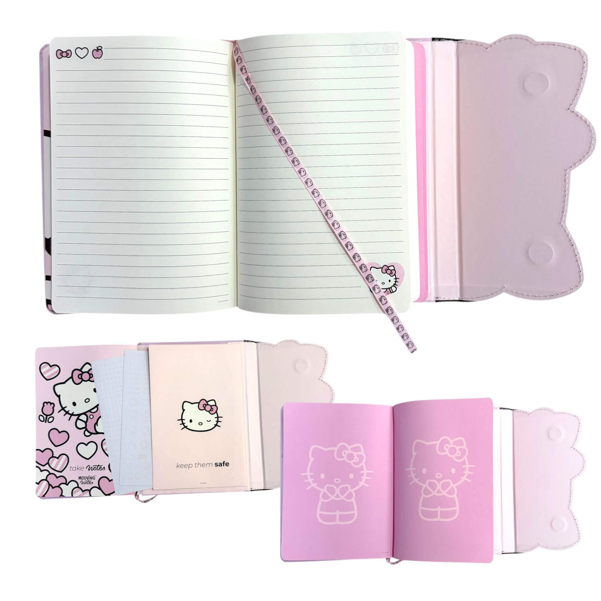 Cuaderno Mooving Notes A5 Hello Kitty