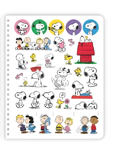 Cuaderno 1/2 oficio Snoopy