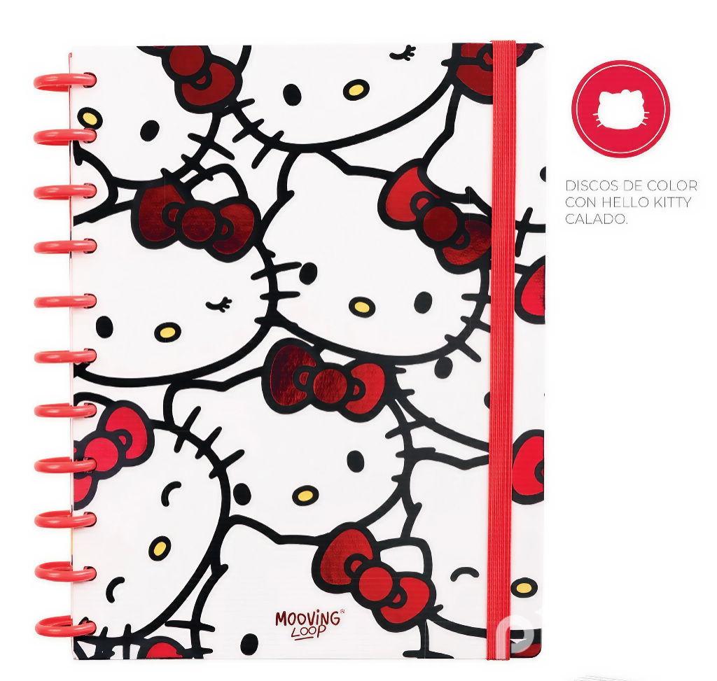 Cuaderno de Discos Carta Hello Kitty