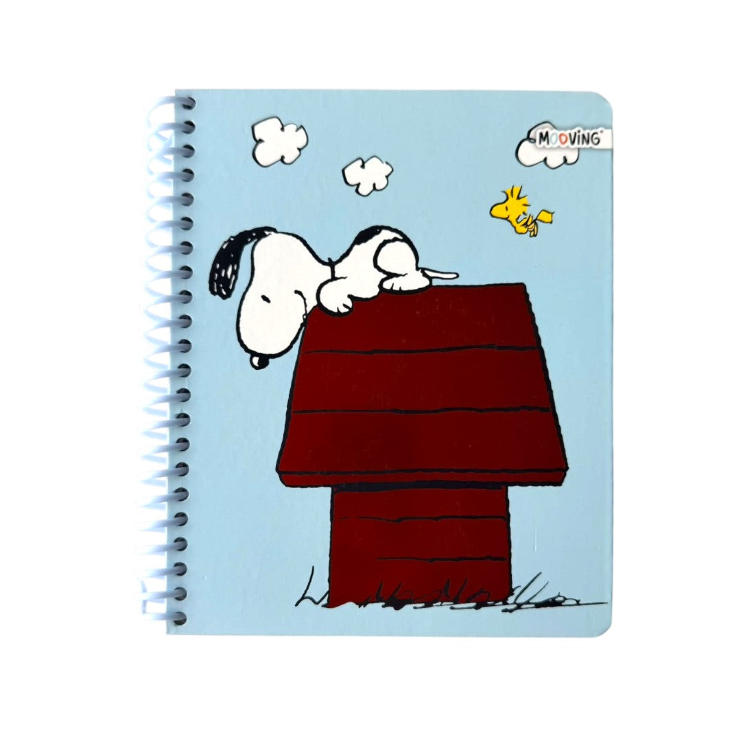 Cuaderno 1/2 oficio Snoopy