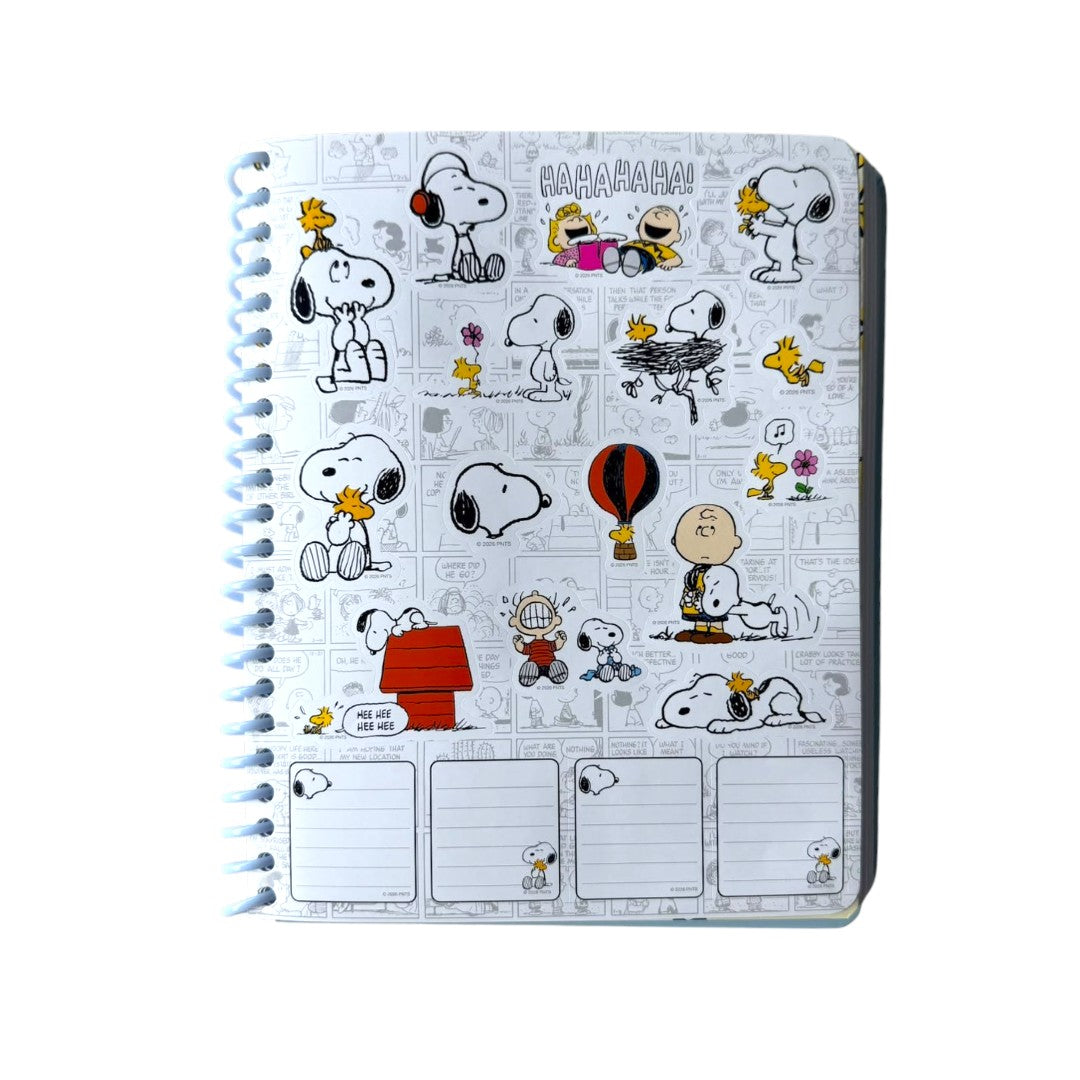 Cuaderno 1/2 oficio Snoopy