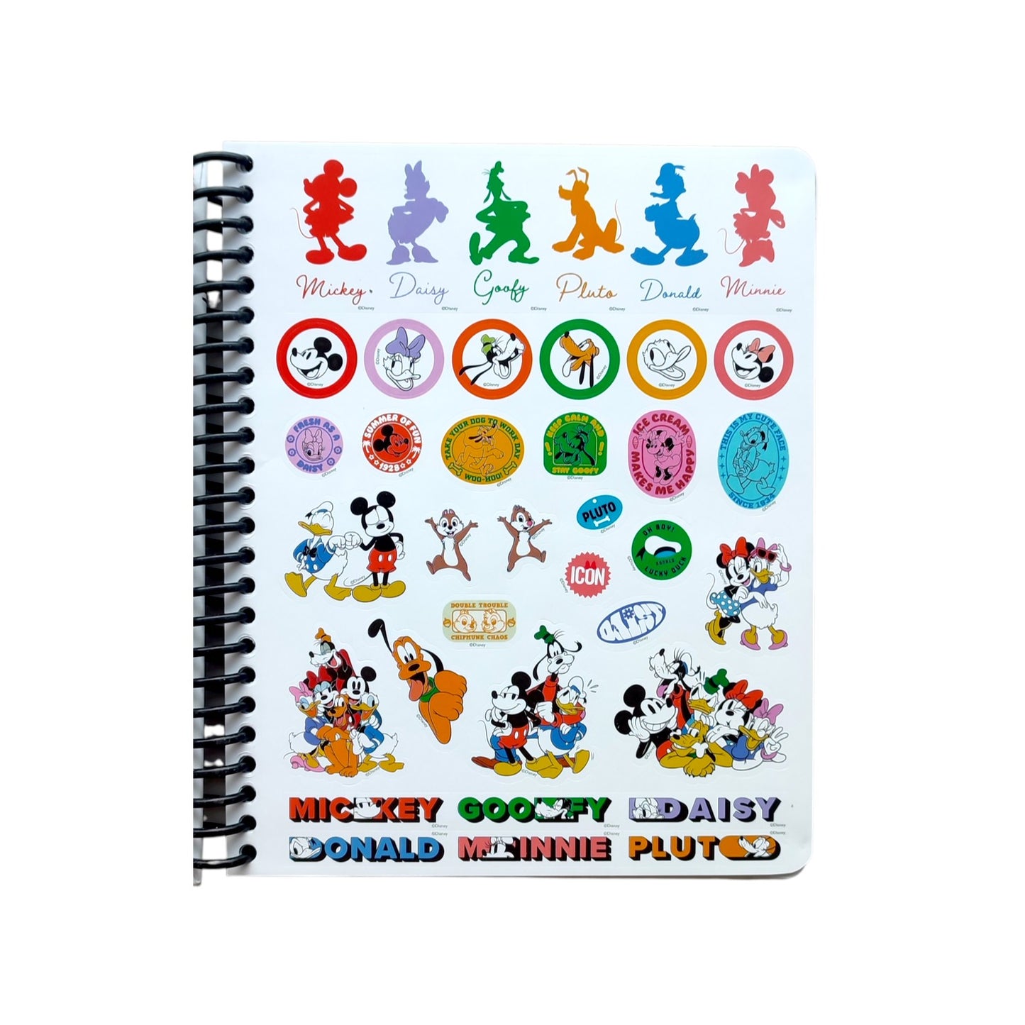 Cuaderno 1/2 oficio Mickey y sus Amigos