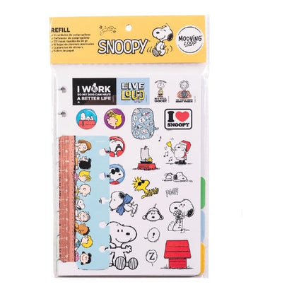 Repuesto de Hojas A5 Snoopy