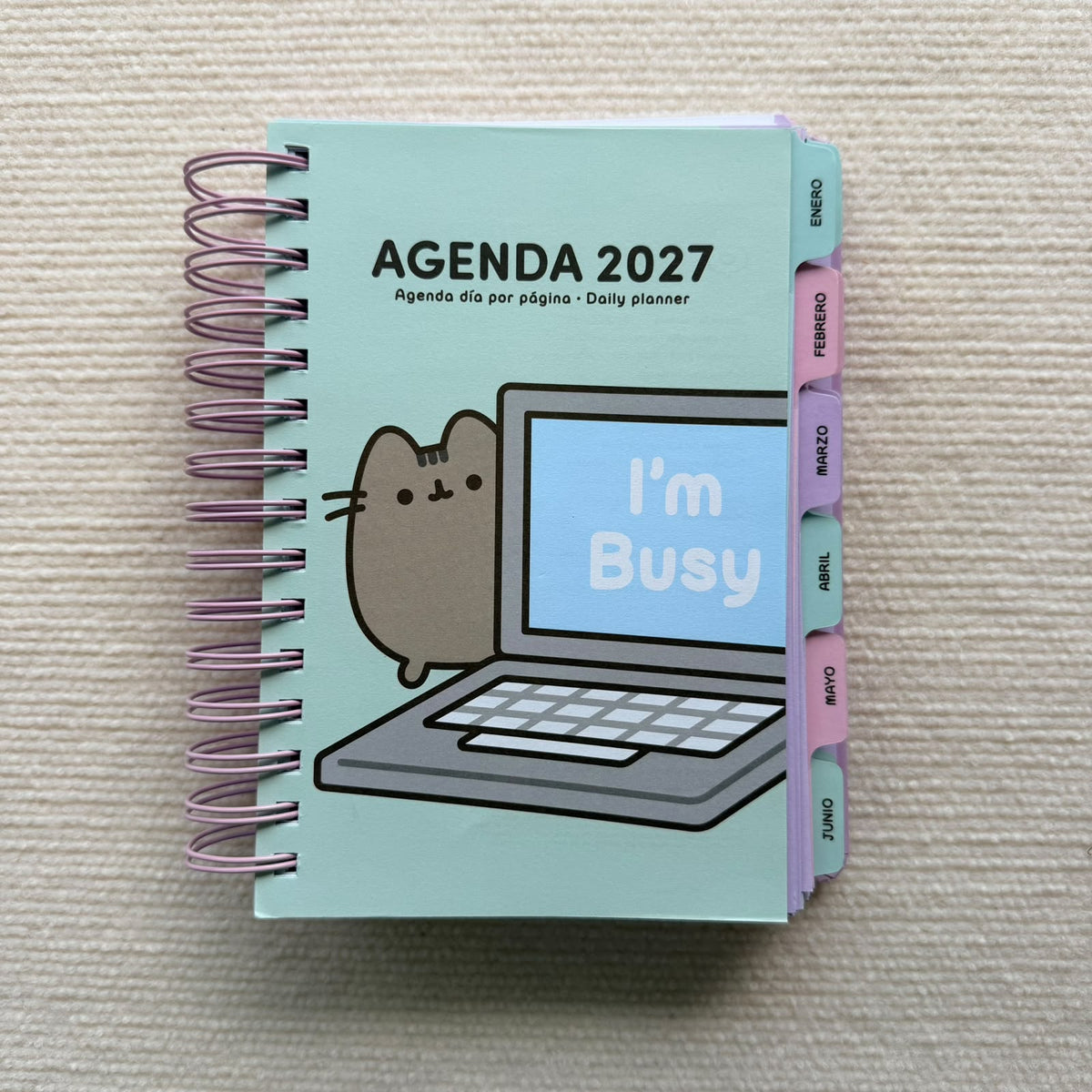 Agenda Pusheen 2027 - Mooving