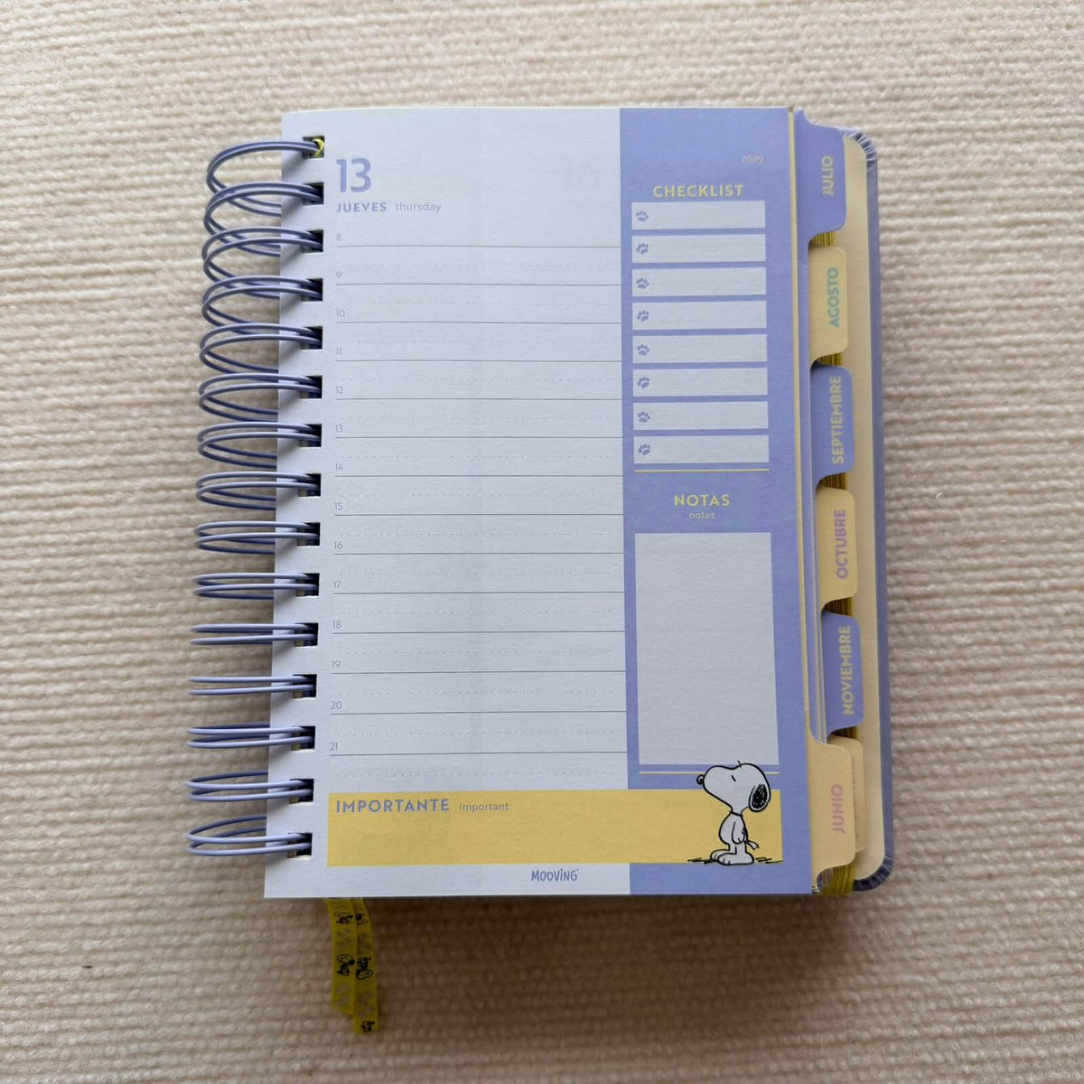 Agenda Snoopy 2027 - Mooving