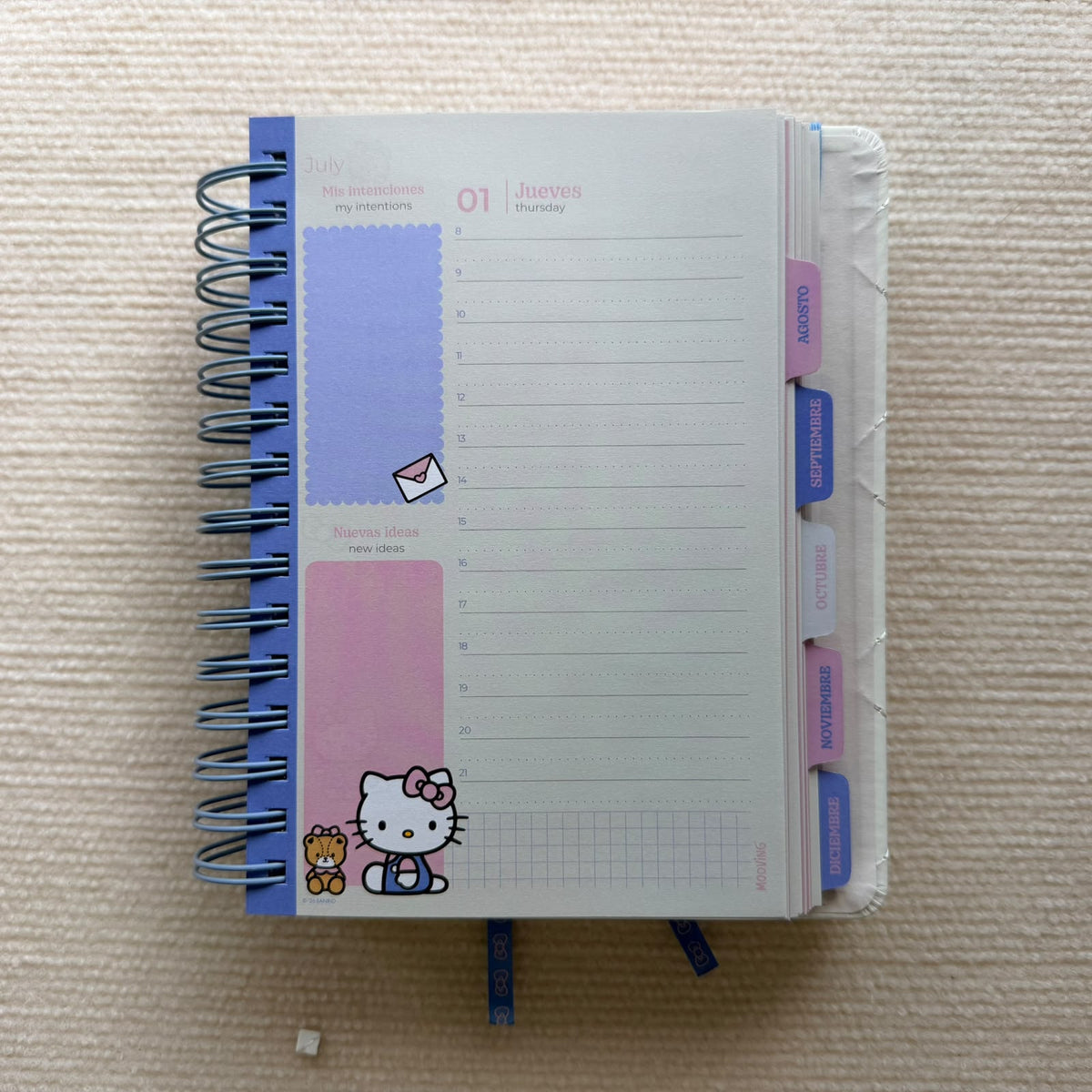 Agenda Hello Kitty 2027 - Mooving