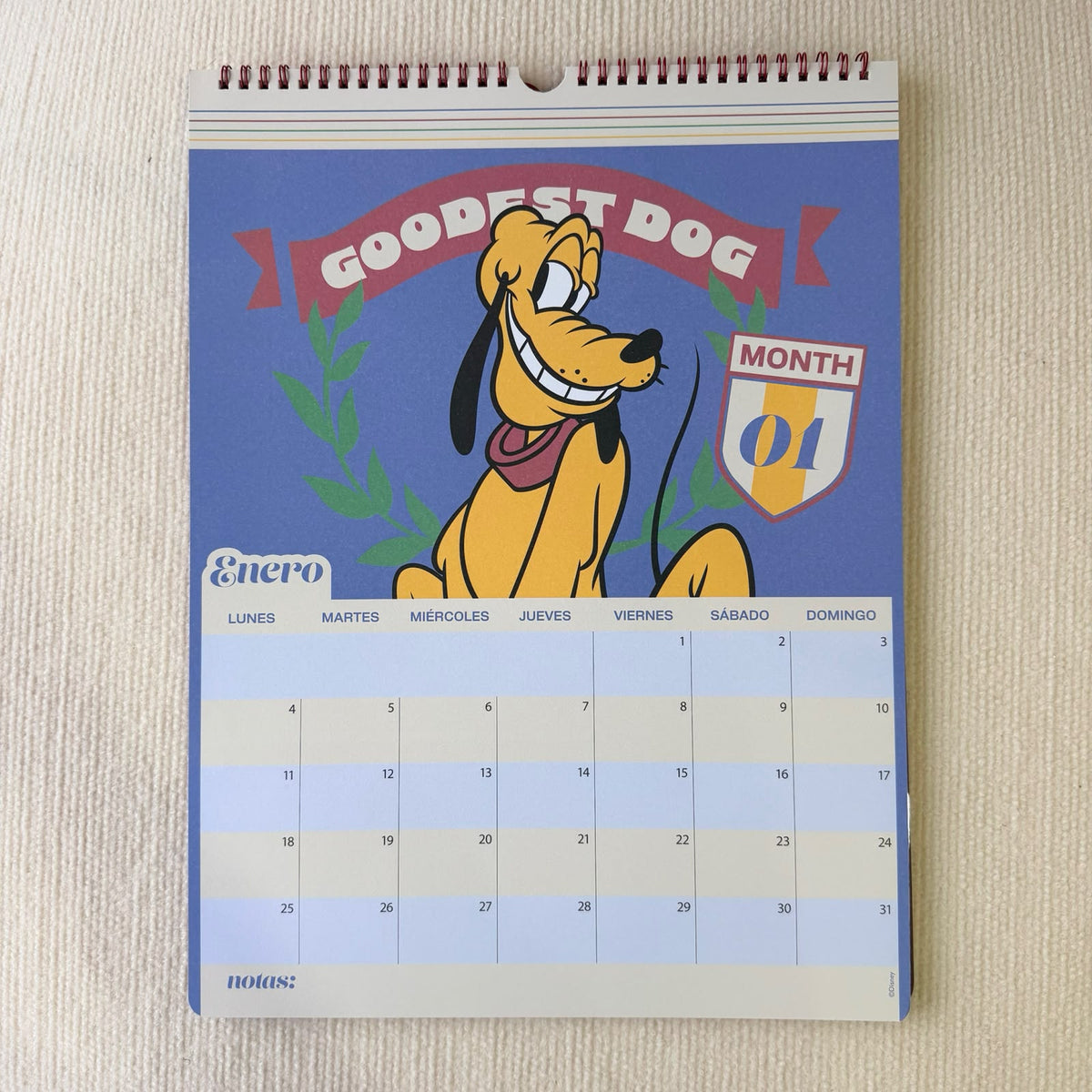 Calendario Mickey Mouse 2027 - Mooving