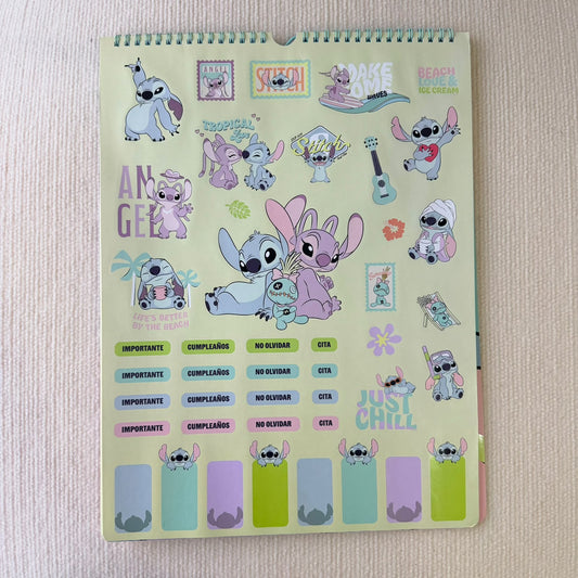 Calendario Stitch 2027 - Mooving