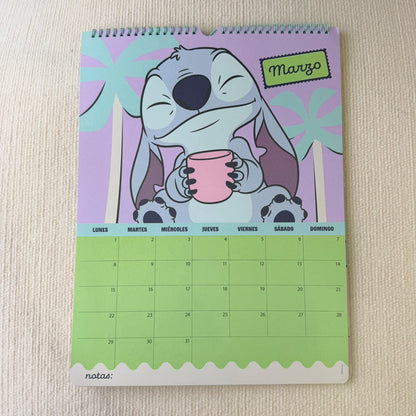 Calendario Stitch 2027 - Mooving