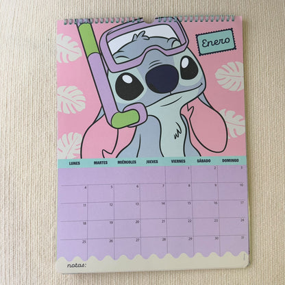 Calendario Stitch 2027 - Mooving