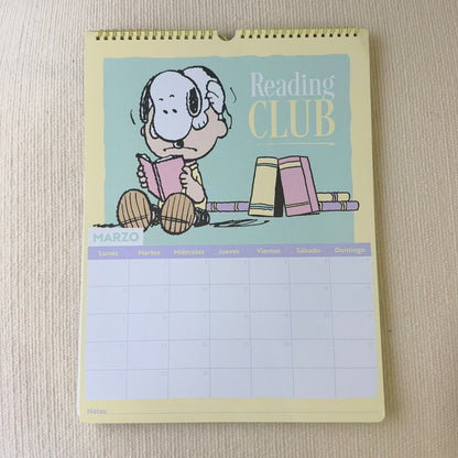 Calendario Snoopy 2027 - Mooving