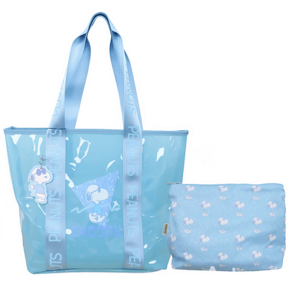 Bolso de PVC+ Neceser Snoopy