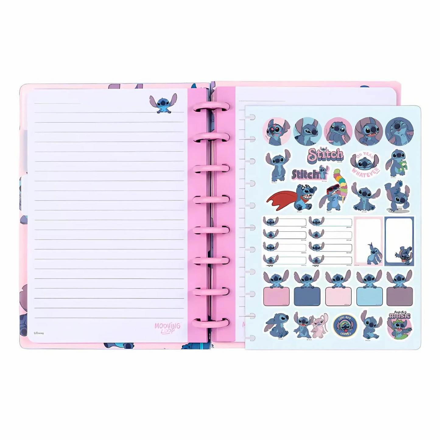 Cuaderno de Discos A5 Stitch