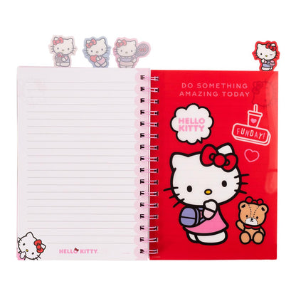 Cuaderno con Sepradores Hello Kitty