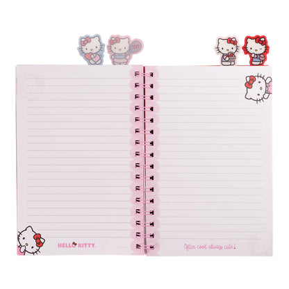Cuaderno con Sepradores Hello Kitty